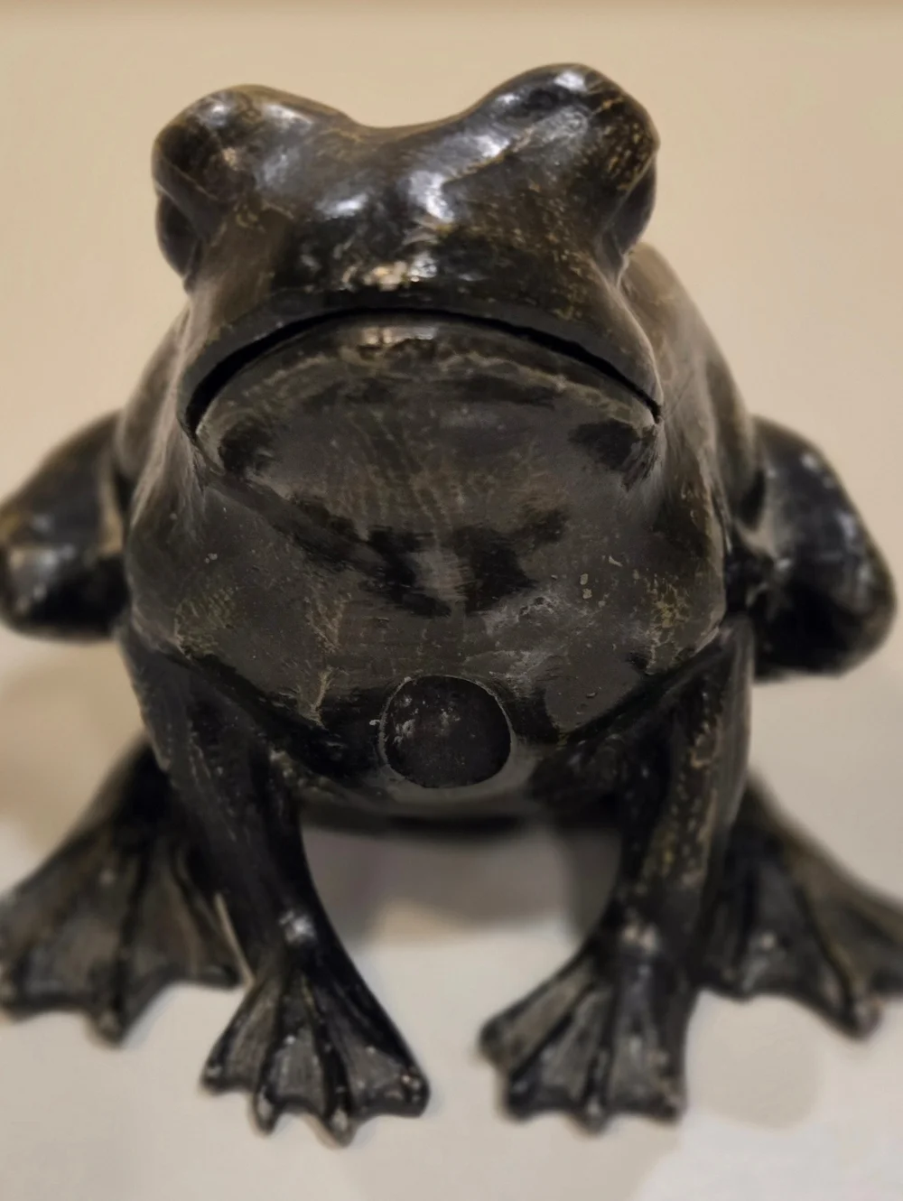 Antique Decorative Bronze Flower Frog